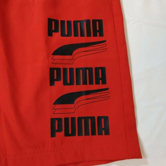Puma Red Size M Medium Shorts - Picture 6 of 9